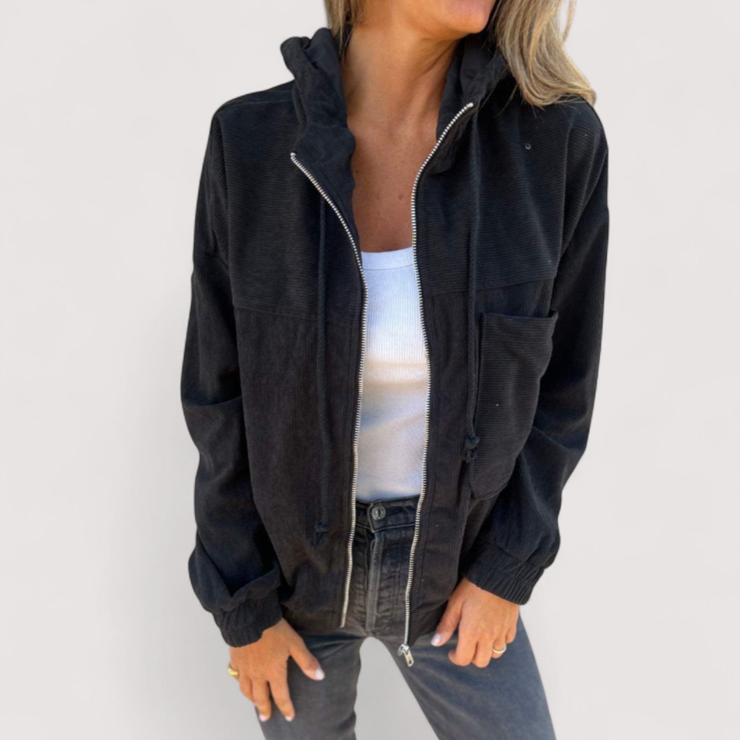 Marta™ | Hooded Sweatshirt with Cord