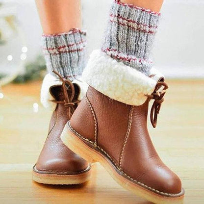 Sofia | Wasserdichte Stiefel mit warmem Wollfutter
