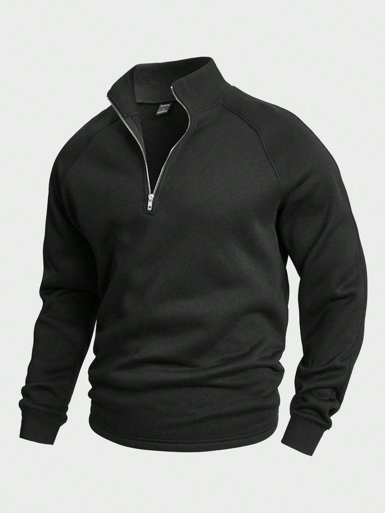 Antonio | Eleganter Freizeitpullover mit halbem Reißverschluss