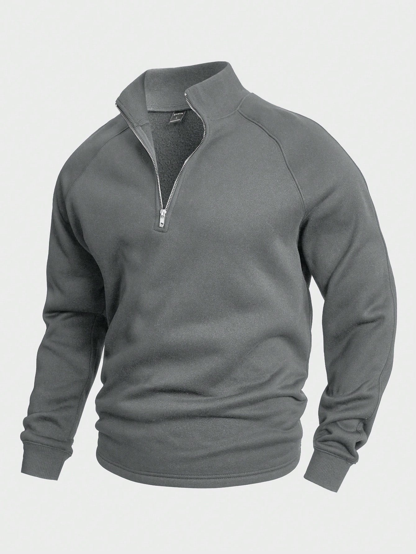 Antonio | Eleganter Freizeitpullover mit halbem Reißverschluss