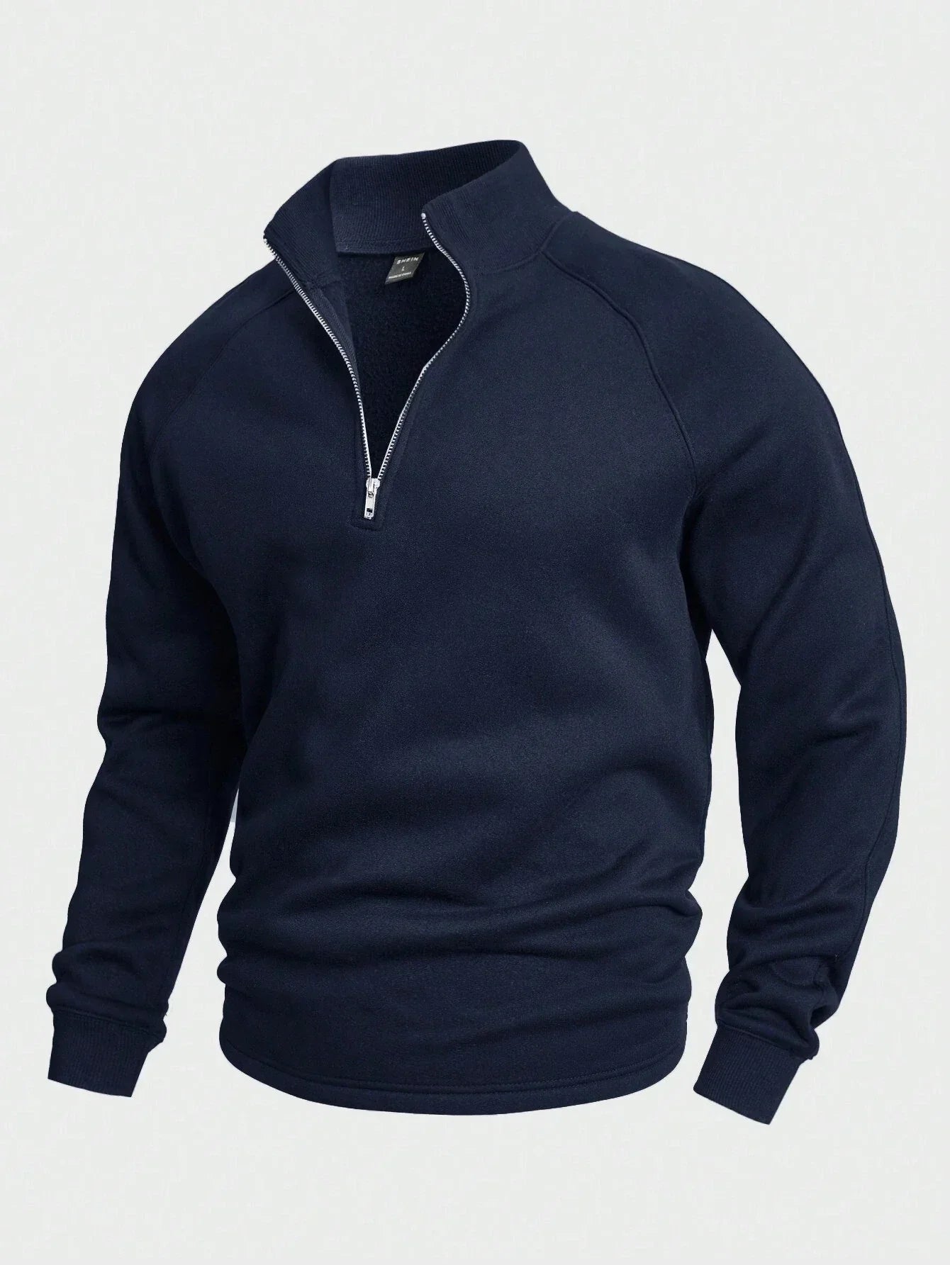 Antonio | Eleganter Freizeitpullover mit halbem Reißverschluss