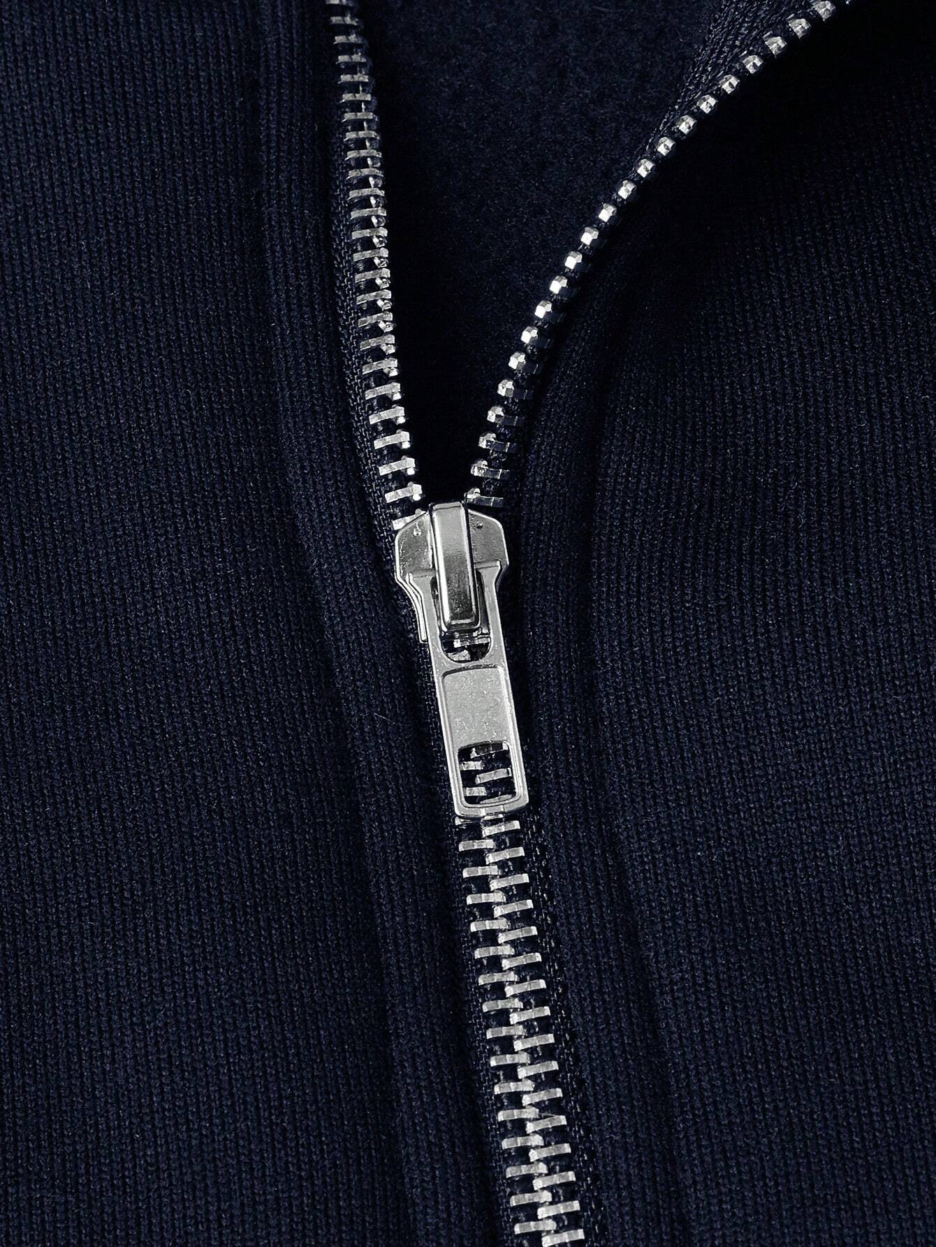 Antonio | Eleganter Freizeitpullover mit halbem Reißverschluss