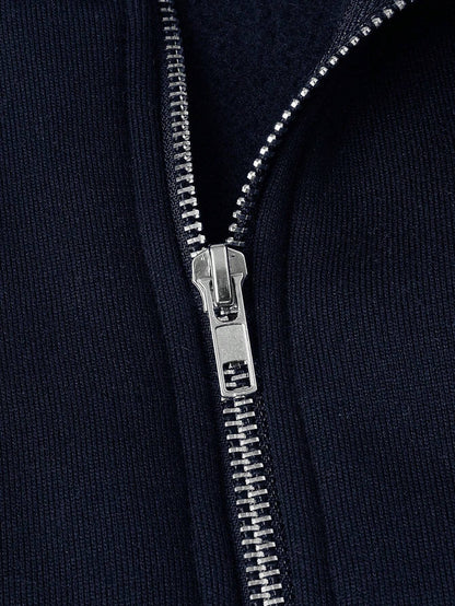 Antonio | Eleganter Freizeitpullover mit halbem Reißverschluss