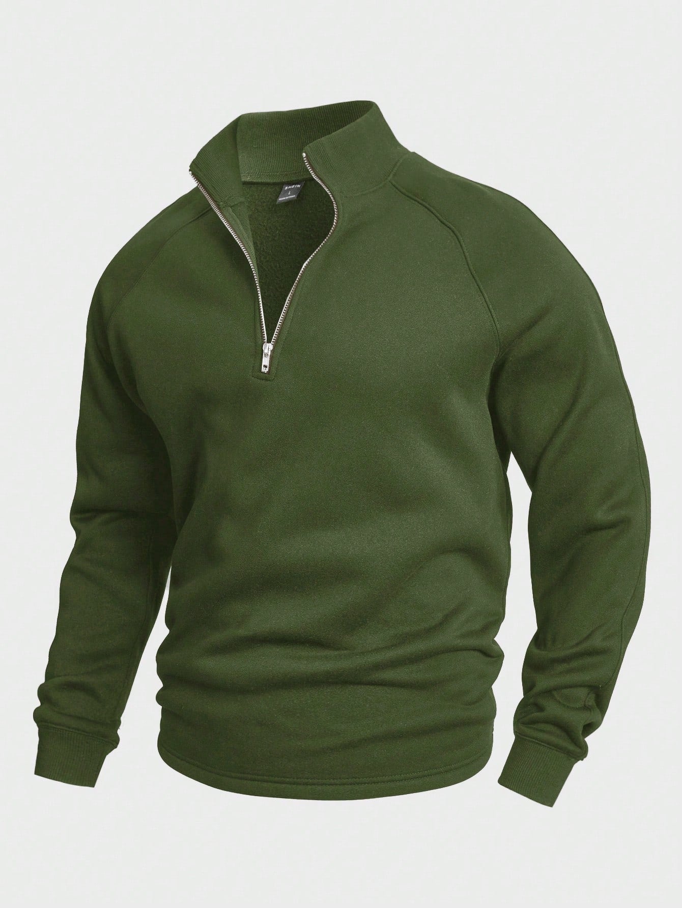 Antonio | Eleganter Freizeitpullover mit halbem Reißverschluss
