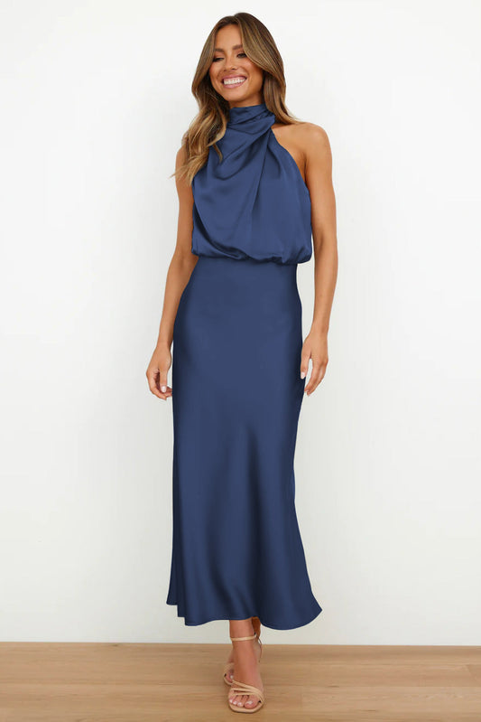 Adele | Feminines Sommerkleid mit Rückenfreiem Design