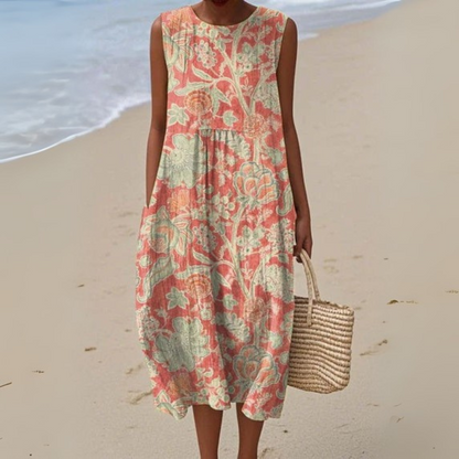 Alice | Vintage-Blumen Kleid mit eleganter Silhouette