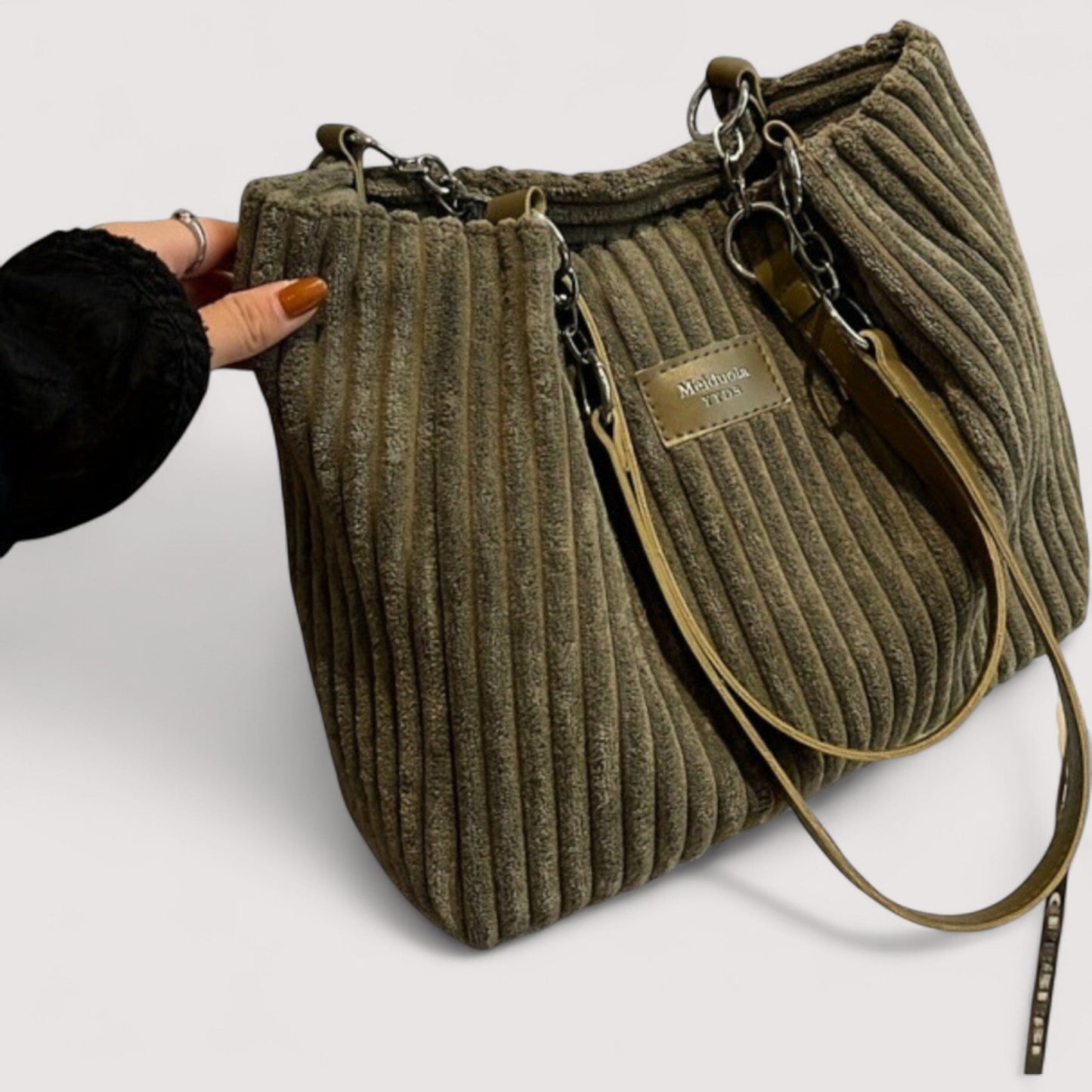 Maelle™ | Soft Corduroy Shoulder Bag