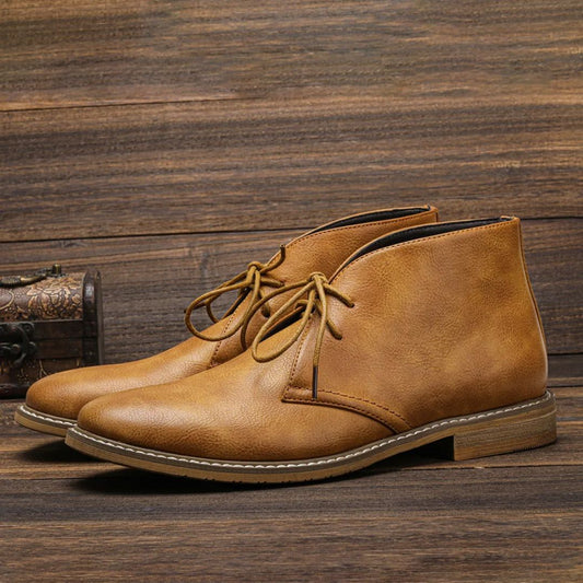 Herold | Elegante Herren-Leder-Chukkas
