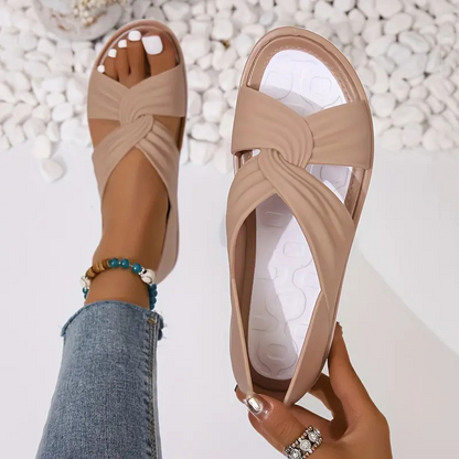 Luzia | Damen Orthopädische Sandalen mit Bequemem Schleifen-Design