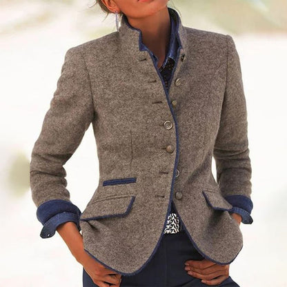 Patrizia | Exklusive Jacke aus handgefertigten, authentischen Stoffen