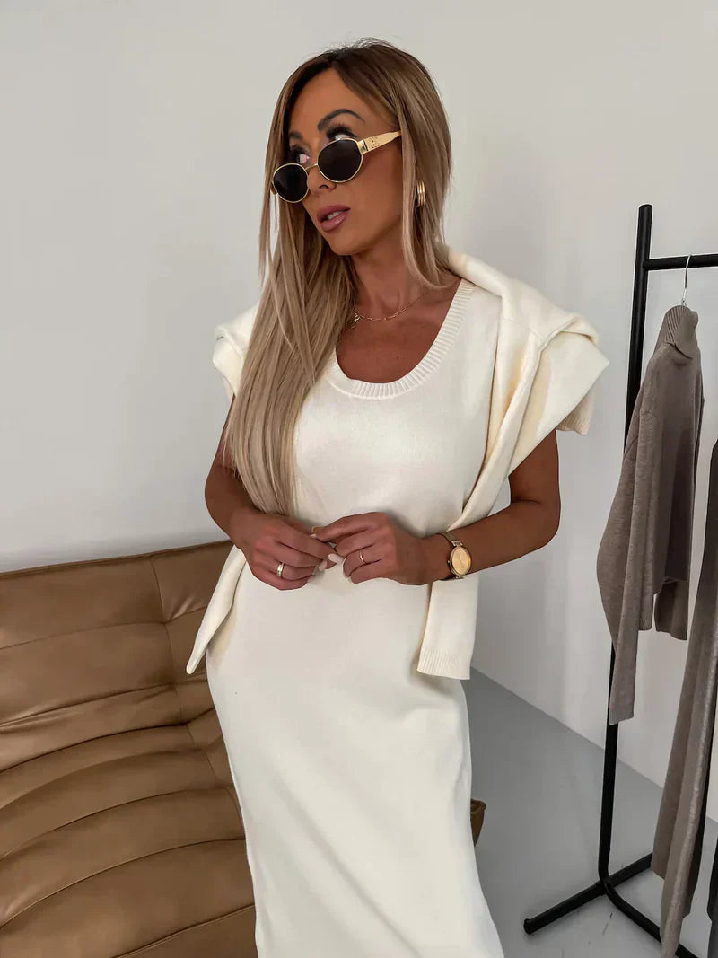 Sonja | Rollkragenpullover Kleid