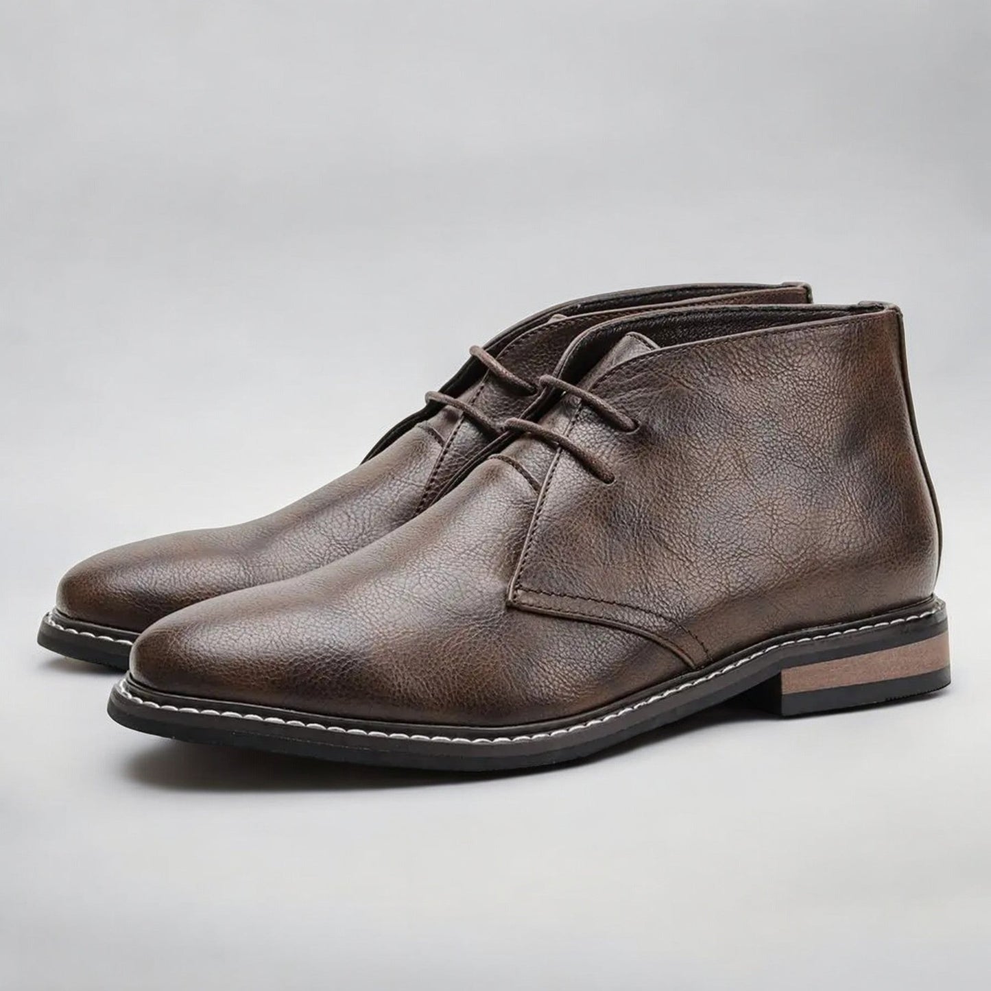Herold | Elegante Herren-Leder-Chukkas