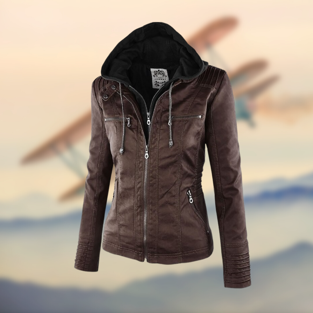 Constance | Handcrafted Italian Leather Jacket