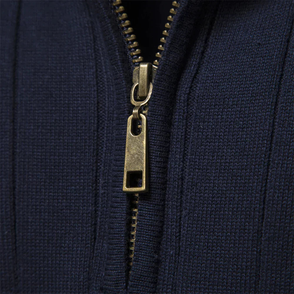 Luca | Stylischer Reißverschluss-Pullover