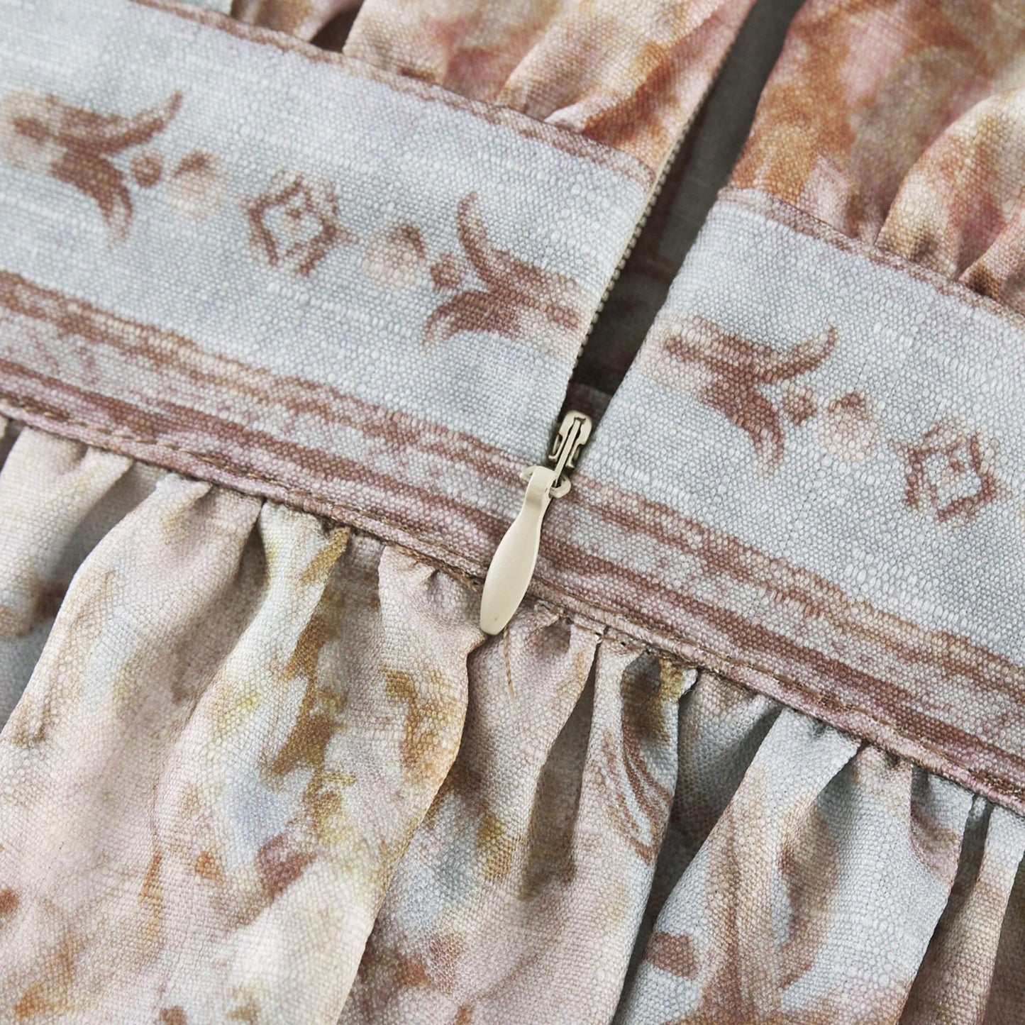 Sophie | Leichtes Midikleid mit floralem Muster und Faltendetails