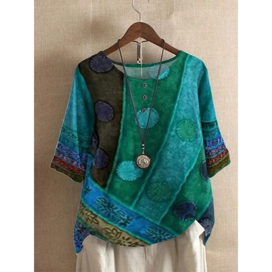 Valarie | Leichtes Patchwork-Top mit kreativem Charme