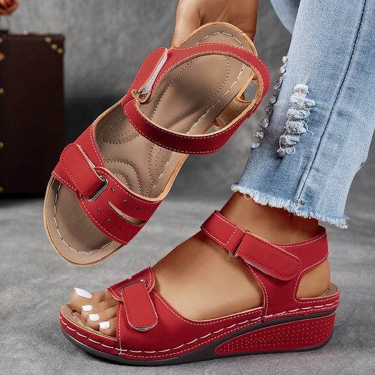 Elvira | Orthopedic Summer Sandals with Slightly Elevated Sole