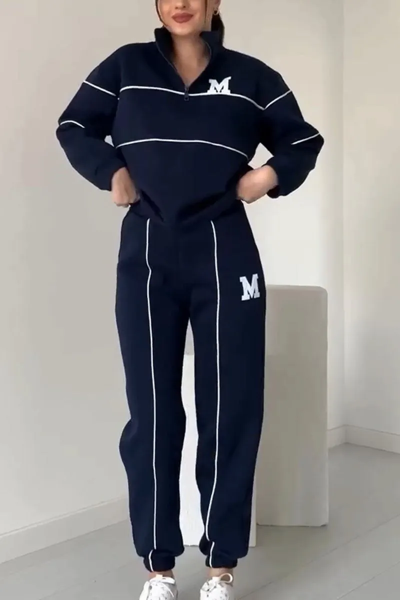 Janine | Damen Langarm-Zwei-Teile-Set