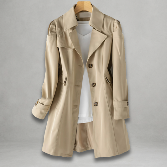 Daniela | Klassischer Damen-Trenchcoat für die Übergangszeit und den Alltag