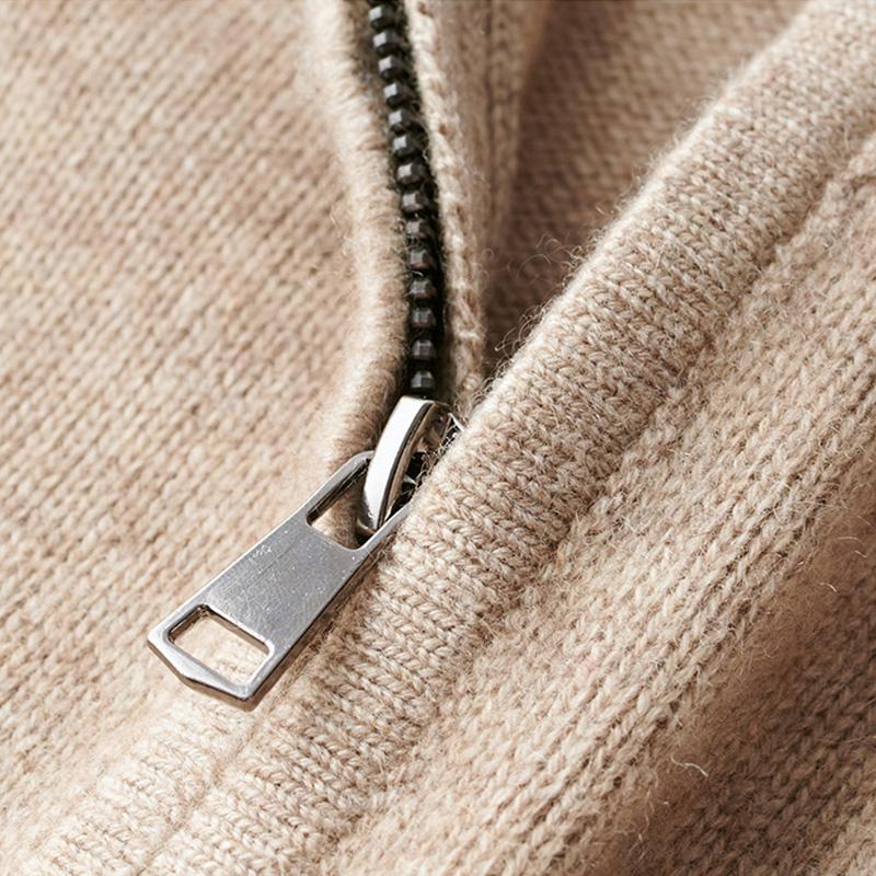 Erik | Premium Pullover mit Reißverschluss