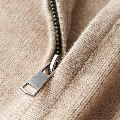 Erik | Premium Pullover mit Reißverschluss