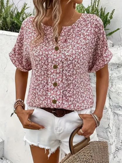 Jelena | Leichtes Blumen-Top für Frühling und Sommer