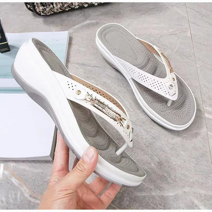 Babette | Bequeme orthopädische Sommerschuhe mit weichem Fußbett
