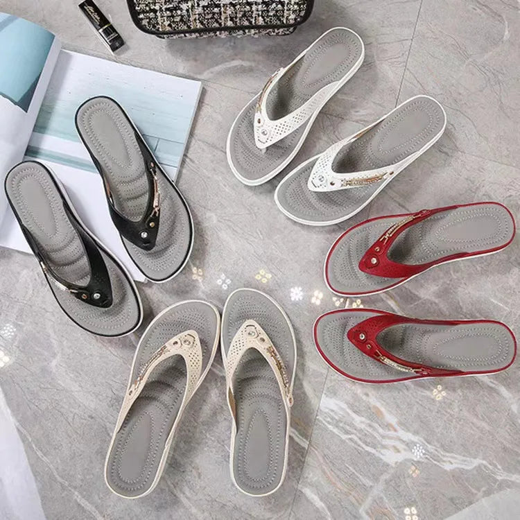Babette | Bequeme orthopädische Sommerschuhe mit weichem Fußbett