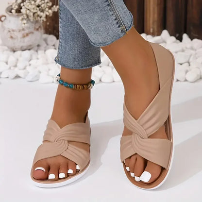 Luzia | Damen Orthopädische Sandalen mit Bequemem Schleifen-Design