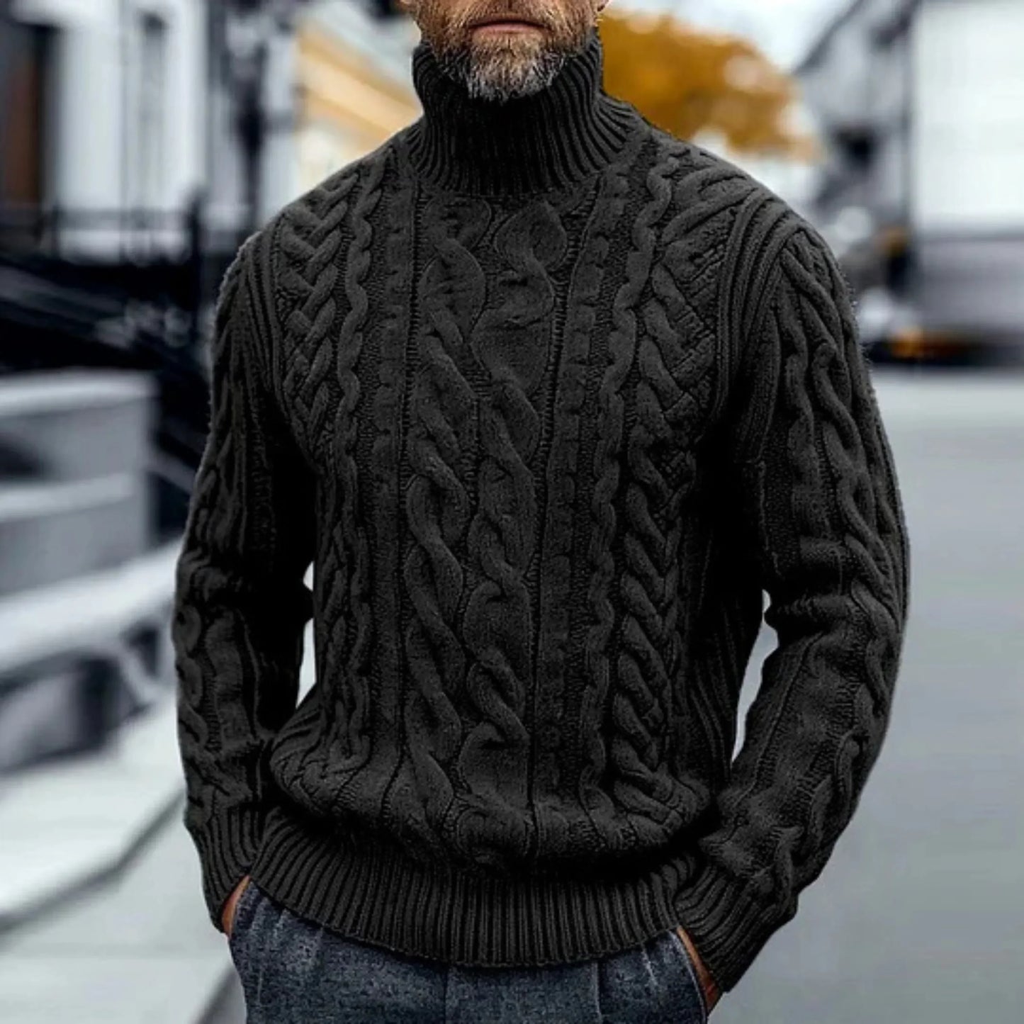 Adriano | Vintage-Zopfmuster Pullover