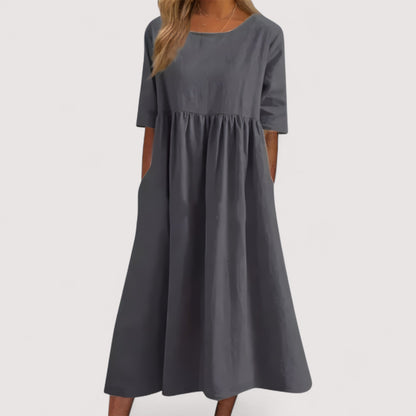 Selina™ | Flattering Cotton Dress