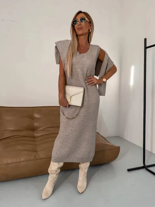 Sonja | Rollkragenpullover Kleid