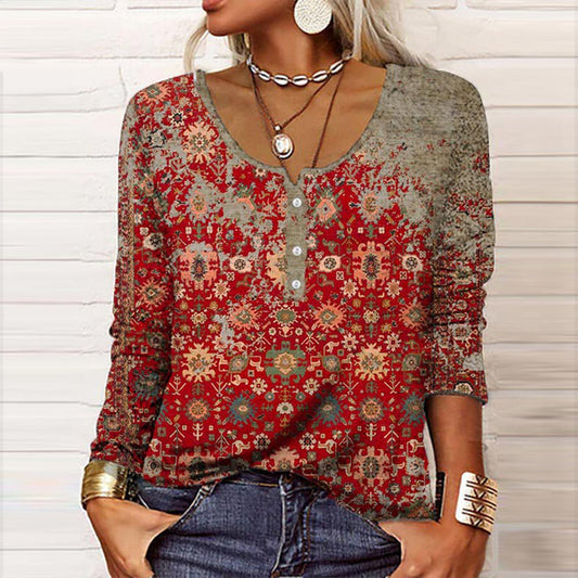Kristin | Elegantes Langarmshirt mit femininer Note