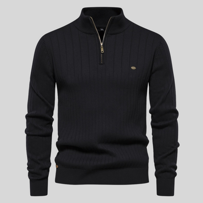 Luca | Stylischer Reißverschluss-Pullover