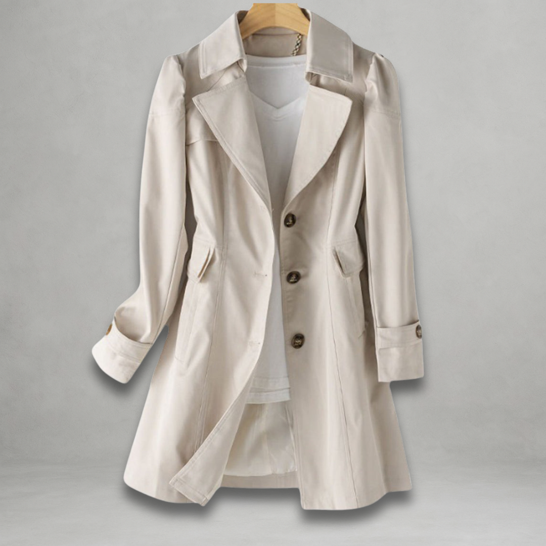 Daniela | Klassischer Damen-Trenchcoat für die Übergangszeit und den Alltag