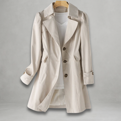 Daniela | Klassischer Damen-Trenchcoat für die Übergangszeit und den Alltag