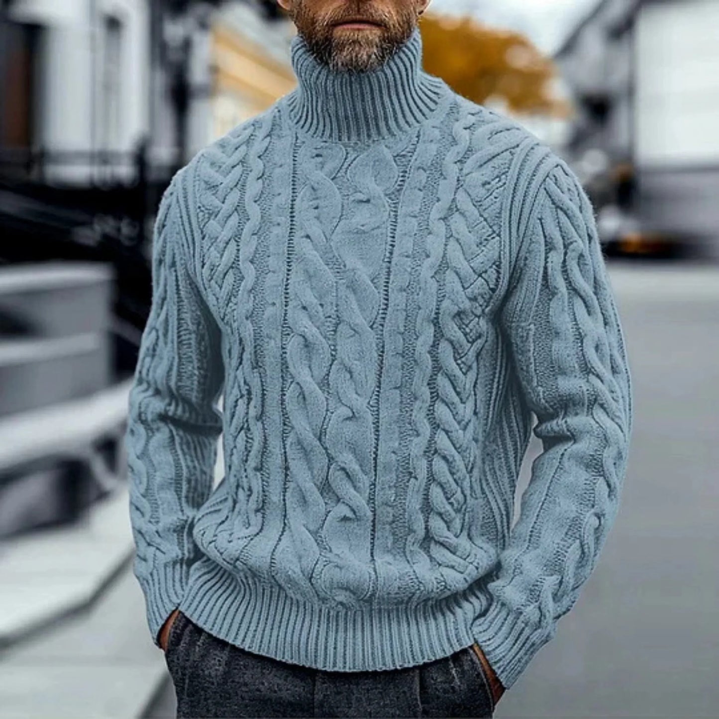 Adriano | Vintage-Zopfmuster Pullover