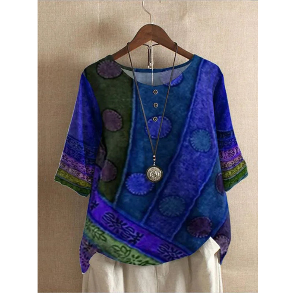 Valarie | Leichtes Patchwork-Top mit kreativem Charme