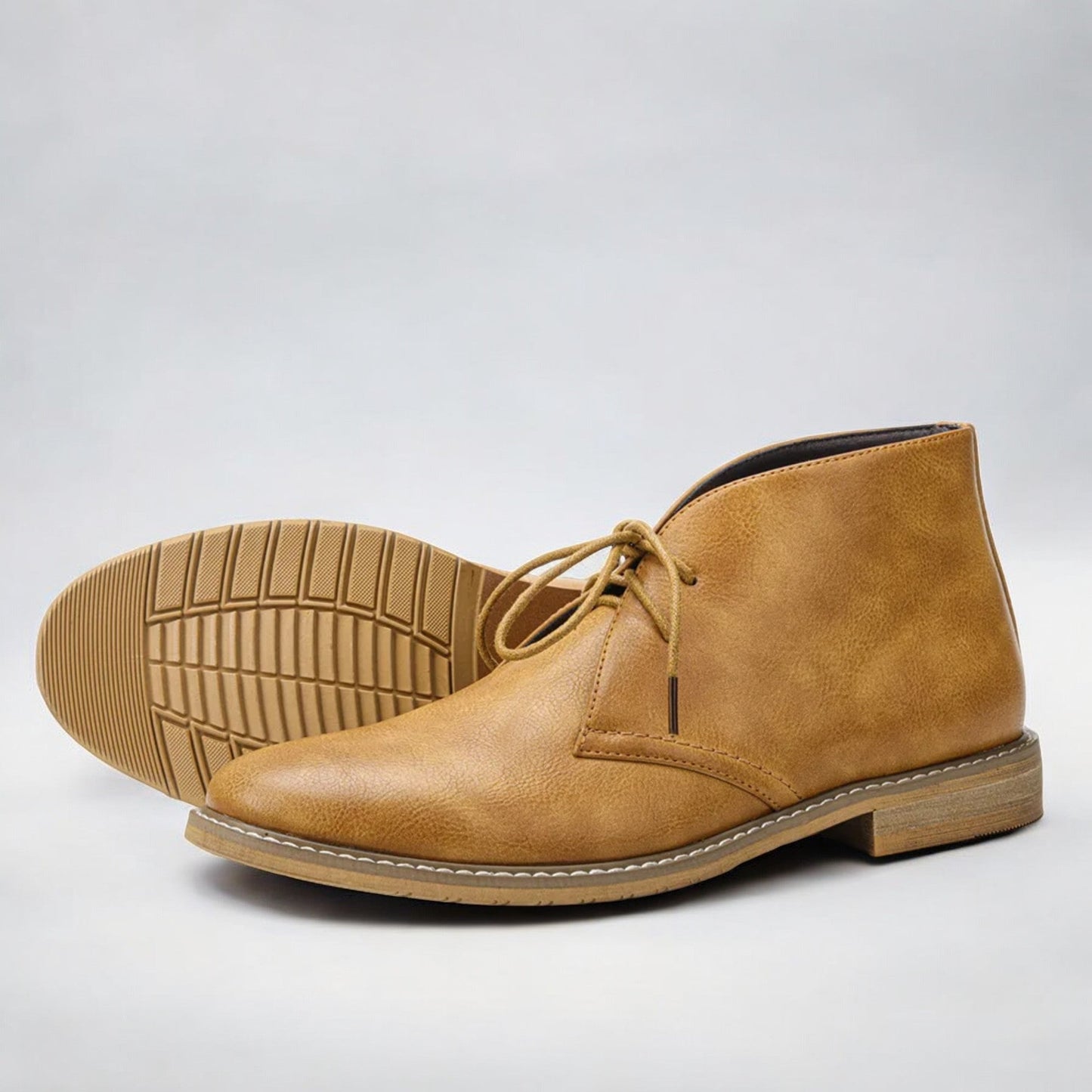Herold | Elegante Herren-Leder-Chukkas