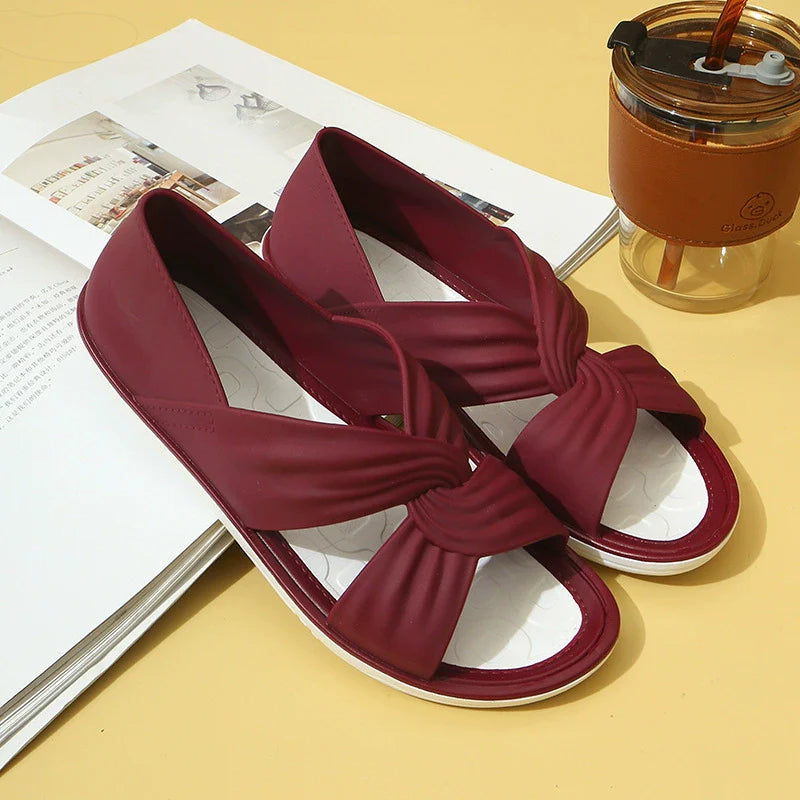 Luzia | Damen Orthopädische Sandalen mit Bequemem Schleifen-Design