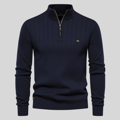 Luca | Stylischer Reißverschluss-Pullover