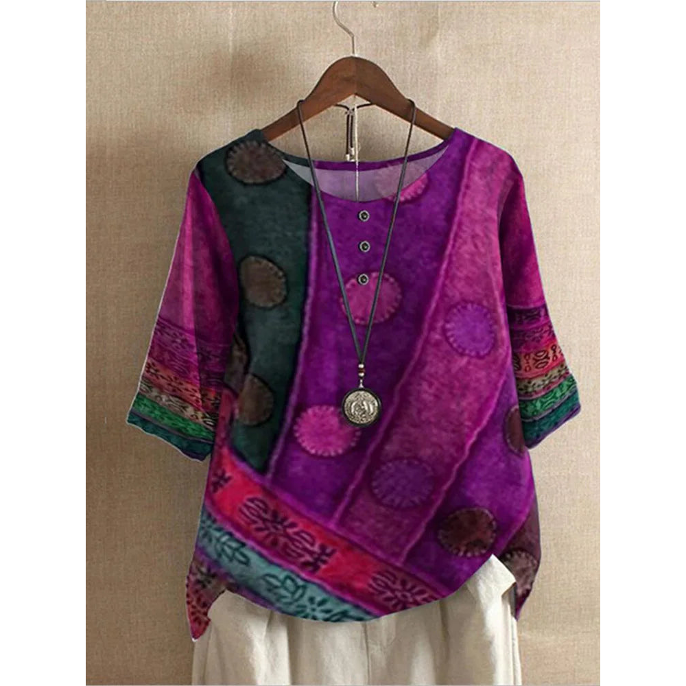 Valarie | Leichtes Patchwork-Top mit kreativem Charme
