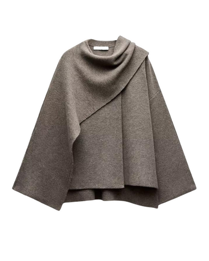 Elif | Stylischer Cape-Mantel