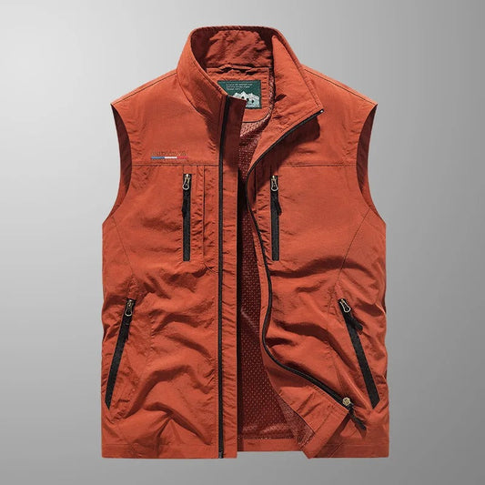 Casper | Atmungsaktive Weste mit praktischen Taschen für Outdoor-Aktivitäten und den Alltag