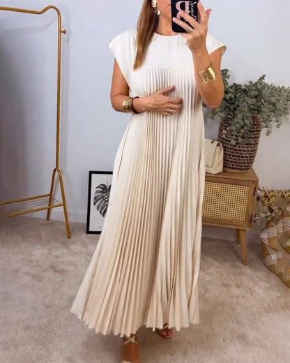Jolijn | Lockeres Kleid mit Taschen und Falten-Design