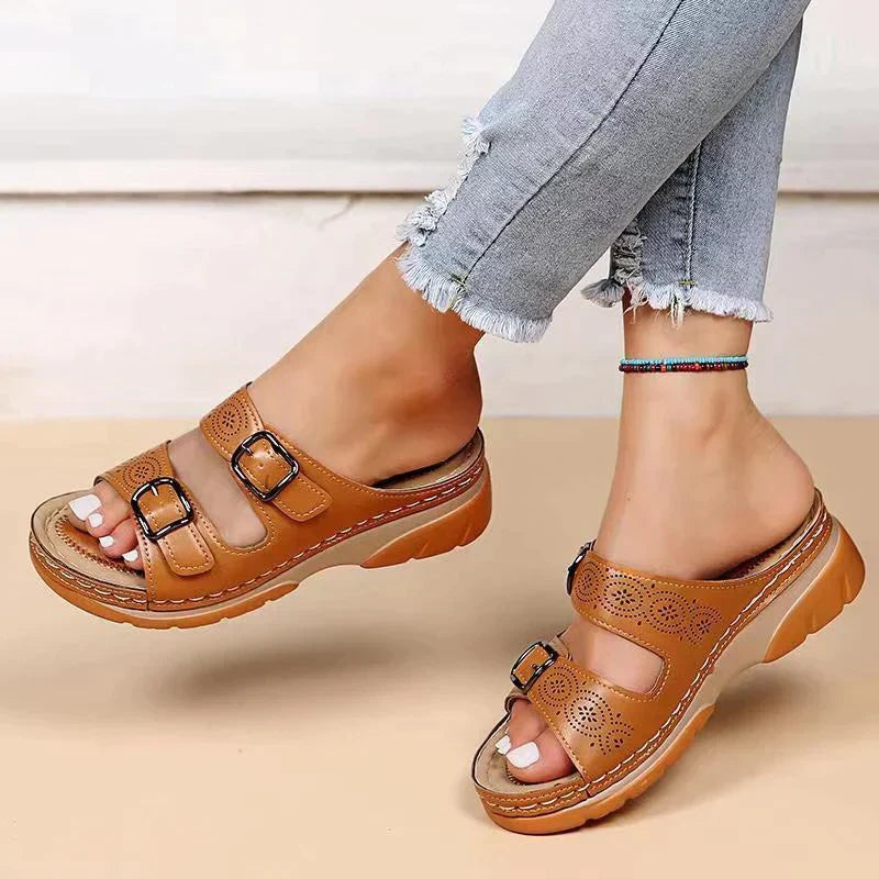 Simone | Verstellbare orthopädische Sandalen für optimalen Komfort