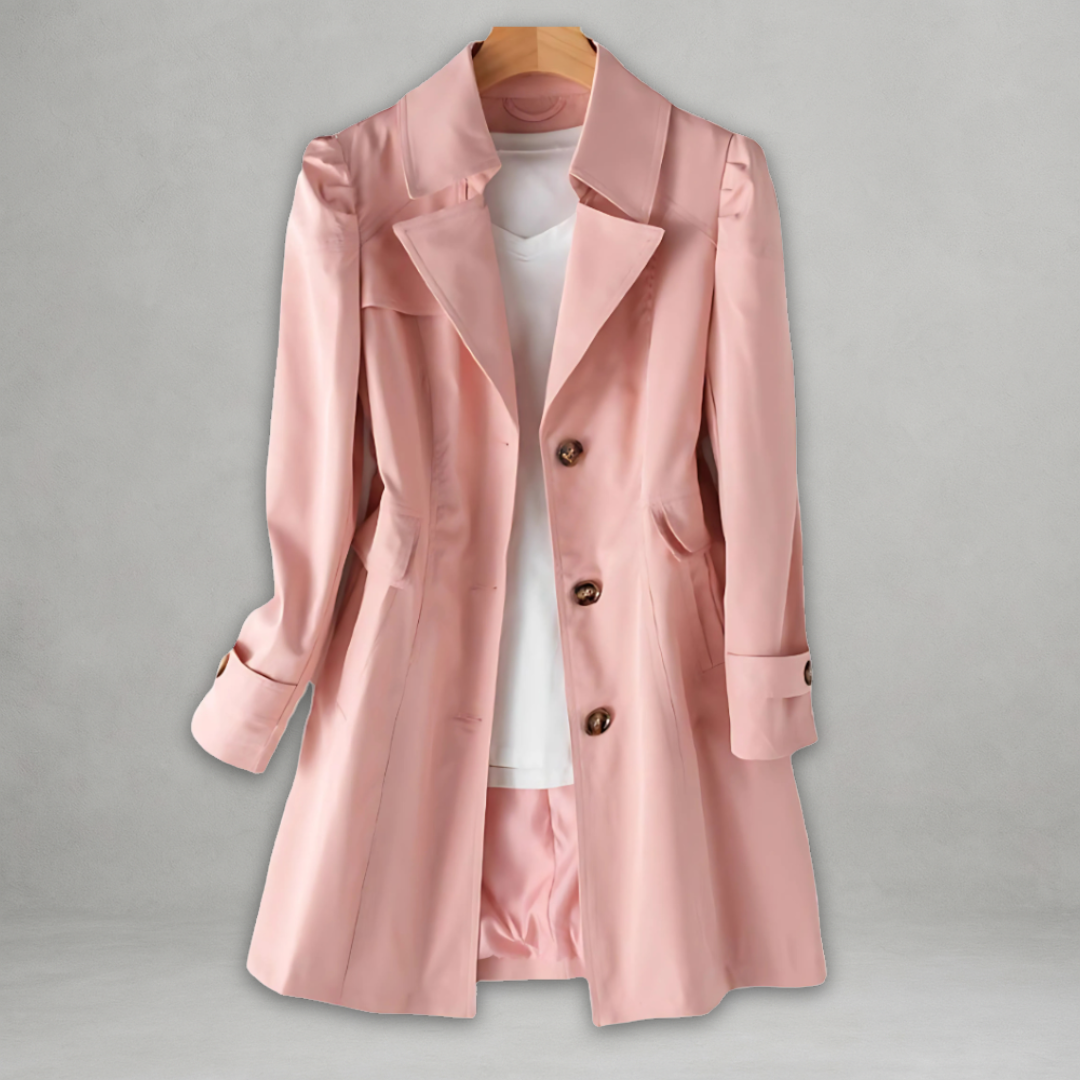 Daniela | Klassischer Damen-Trenchcoat für die Übergangszeit und den Alltag