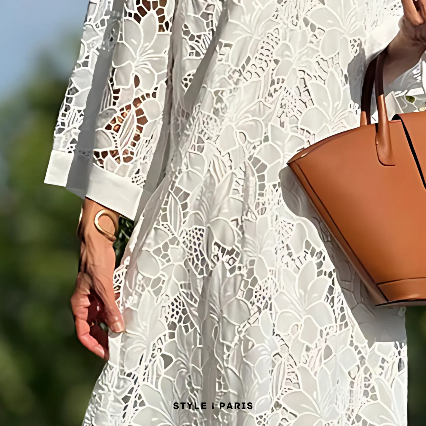 Xaveria | Sommerkleid mit modernem Print und lockerem Schnitt