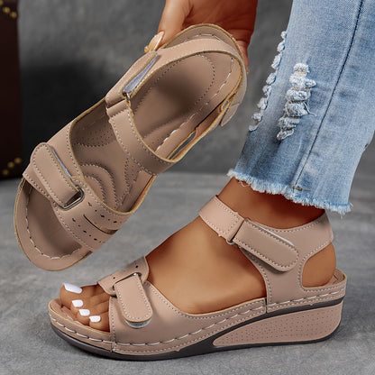 Elvira | Orthopedic Summer Sandals with Slightly Elevated Sole