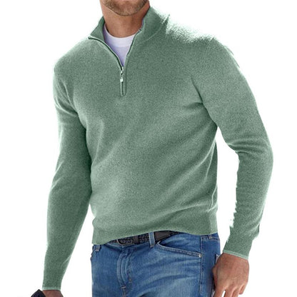 Erik | Premium Pullover mit Reißverschluss